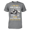 I'm A Dad Grampa And A Veteran Nothing Scares Me T-Shirt & Hoodie | Teecentury.com