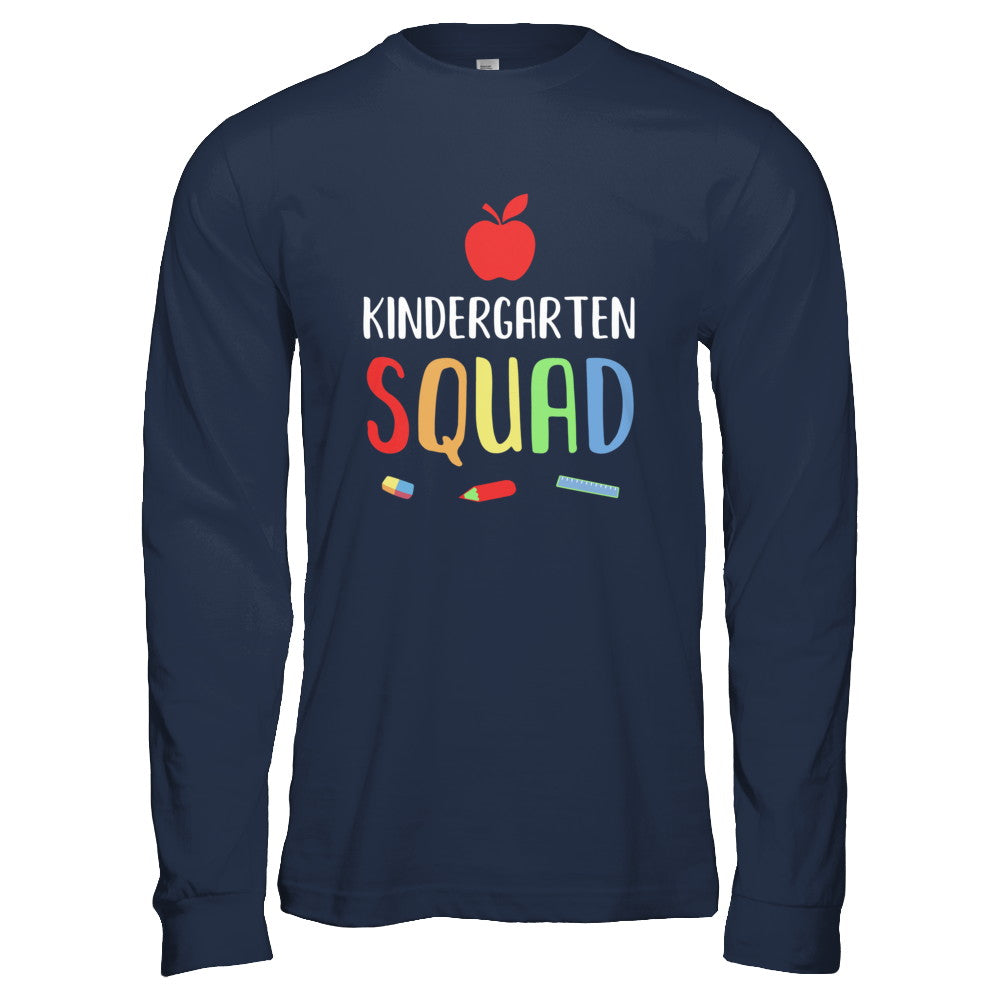 Kindergarten Squad Back To School Teacher Gift T-Shirt & Hoodie | Teecentury.com