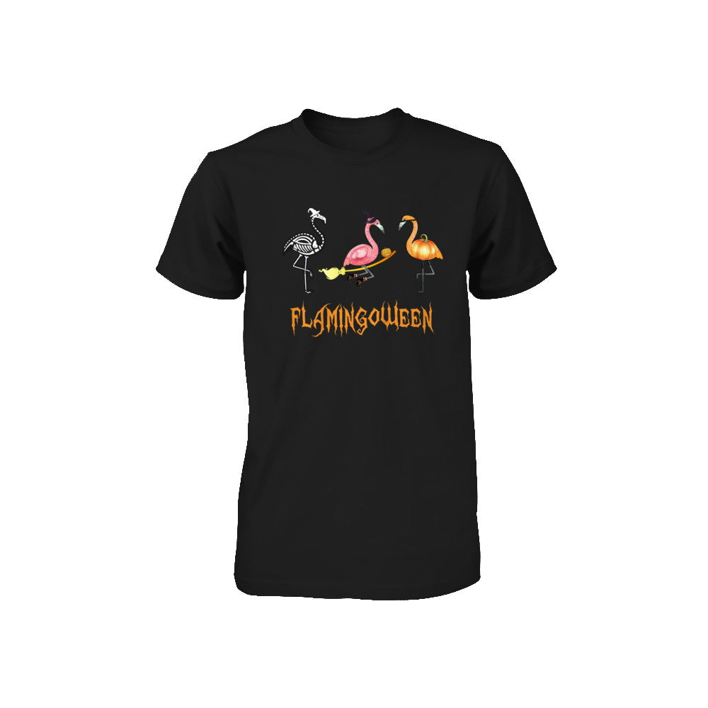 Funny Flamingo Halloween Flamingoween Youth Youth Shirt | Teecentury.com