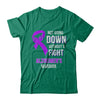 Not Going Down Without A Fight Alzheimer's Warrior T-Shirt & Hoodie | Teecentury.com