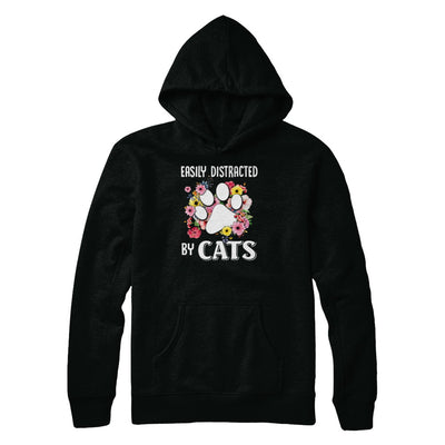 Easily Distracted By Cats T-Shirt & Tank Top | Teecentury.com