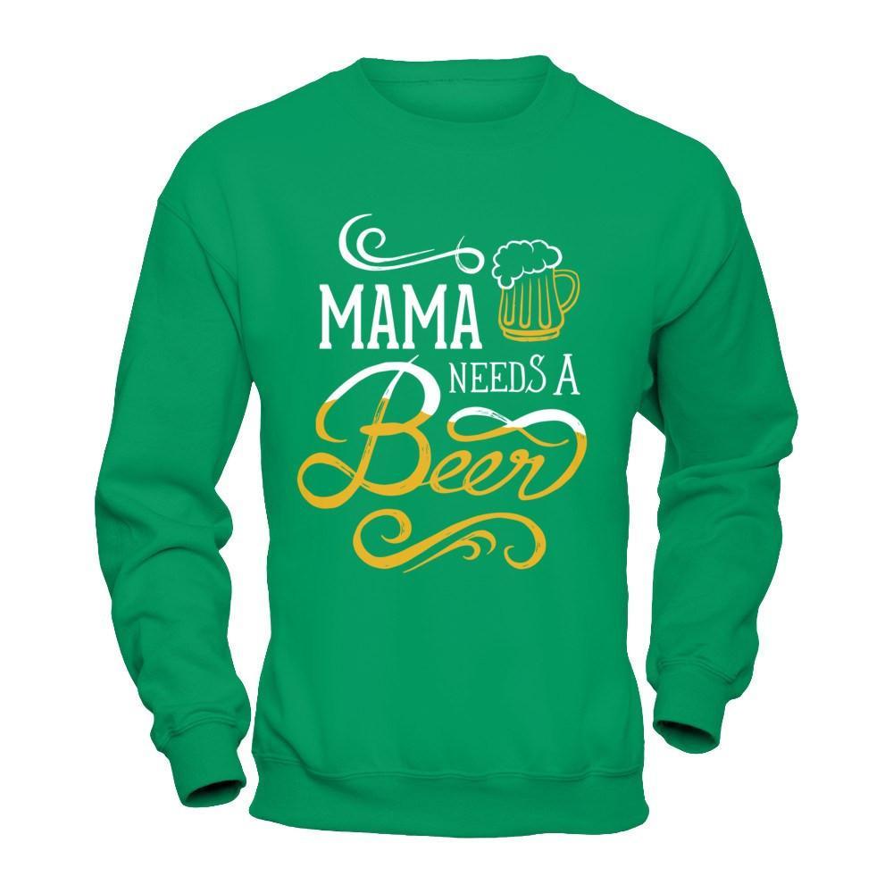 Mama Needs A Beer T-Shirt & Hoodie | Teecentury.com