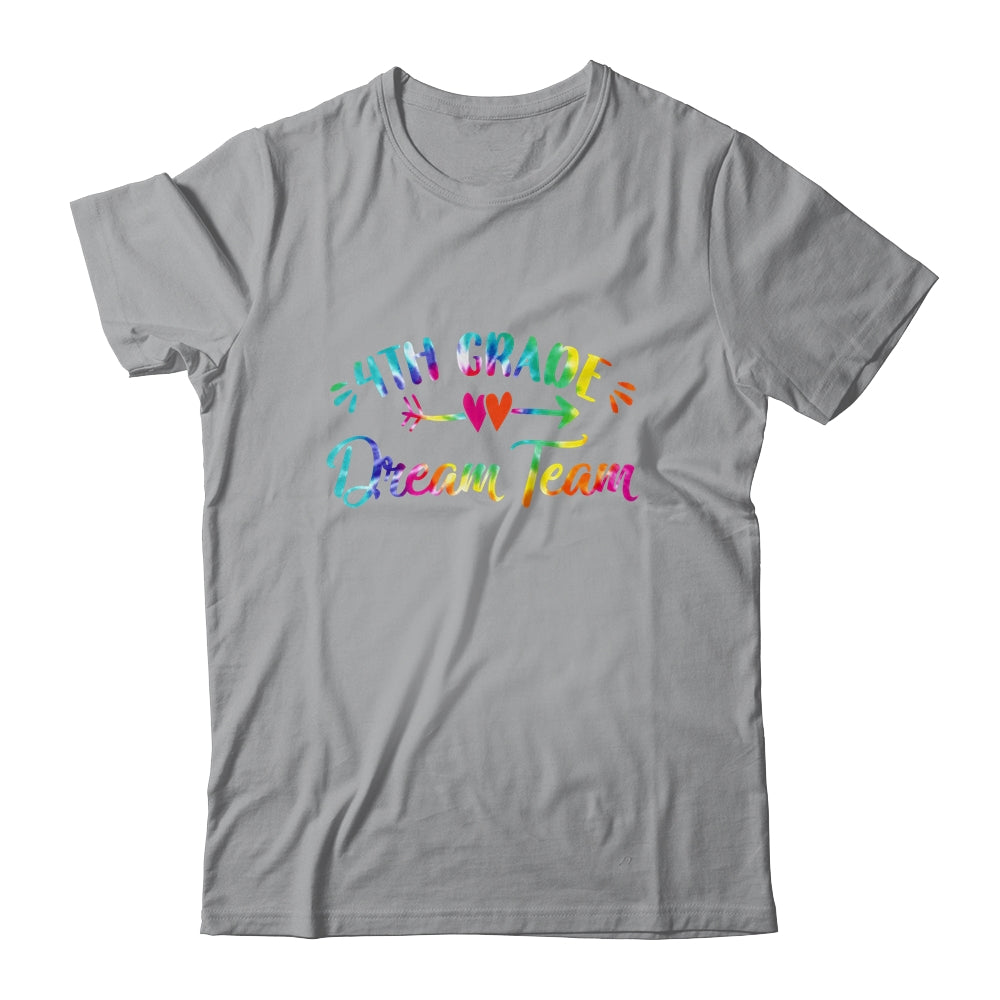 4th Grade Dream Team Students Teachers Back To School Shirt & Hoodie | teecentury