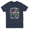 4th Grade Graduation 5th Grade Here I Come Class of 2022 Youth Shirt | teecentury