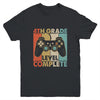 4th Grade Graduation Level Complete Video Games Boy Kids Youth Shirt | teecentury