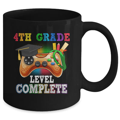 4th Grade Level Complete Last Day Of School Graduation Mug | teecentury