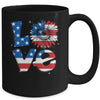 4th Of July Love Sunflower Patriotic American Flag Mug Coffee Mug | Teecentury.com