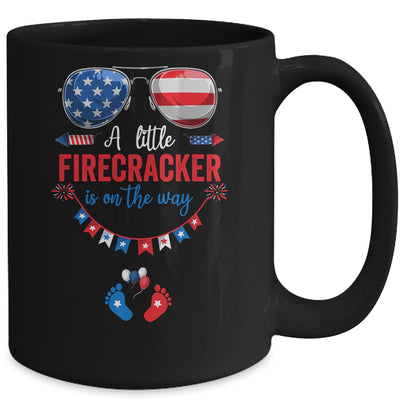 4th Of July Pregnancy Announcement Couples Baby Reveal Mug Coffee Mug | Teecentury.com