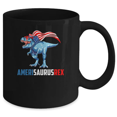 4th Of July T Rex Dinosaur Amerisaurus Rex Boys Kids Men Mug Coffee Mug | Teecentury.com