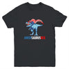 4th Of July T Rex Dinosaur Amerisaurus Rex Boys Kids Men Youth Youth Shirt | Teecentury.com