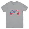 4th Of July Video Game Gamer Kids Boys Men USA Flag Youth Shirt | teecentury