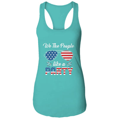 4th Of July We The People Like To Party Funny Patriotic T-Shirt & Tank Top | Teecentury.com