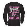 Any Woman Can Be A Mother But I Takes A Badass Mom To Be A Dad Too T-Shirt & Hoodie | Teecentury.com