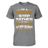 I'm A Proud Step Father Of Two Freaking Awesome Step Sons T-Shirt & Hoodie | Teecentury.com