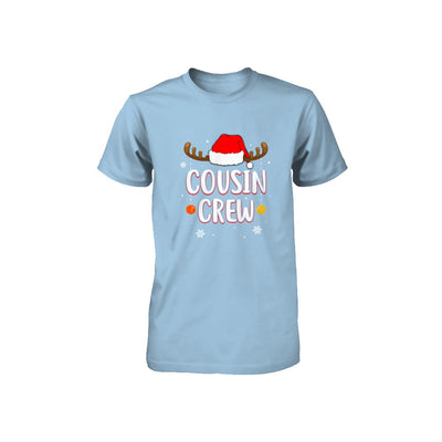 Cousin Crew Reindeer Matching Family Christmas Youth Youth Shirt | Teecentury.com