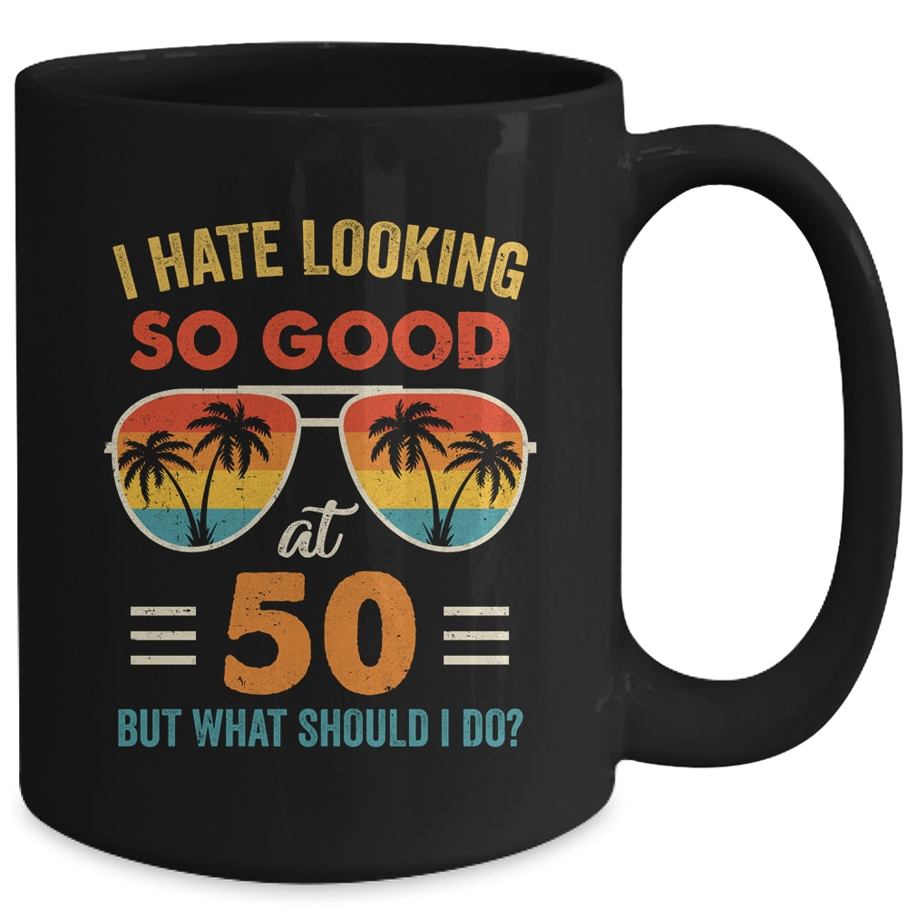 50 Birthday For Men Women 50th Anniversary For Him Her Ceramic Mug 11oz  15oz
