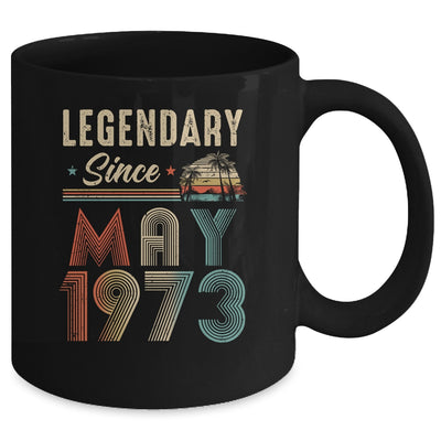 50 Years Old Legendary Since May 1973 50th Birthday Mug | teecentury