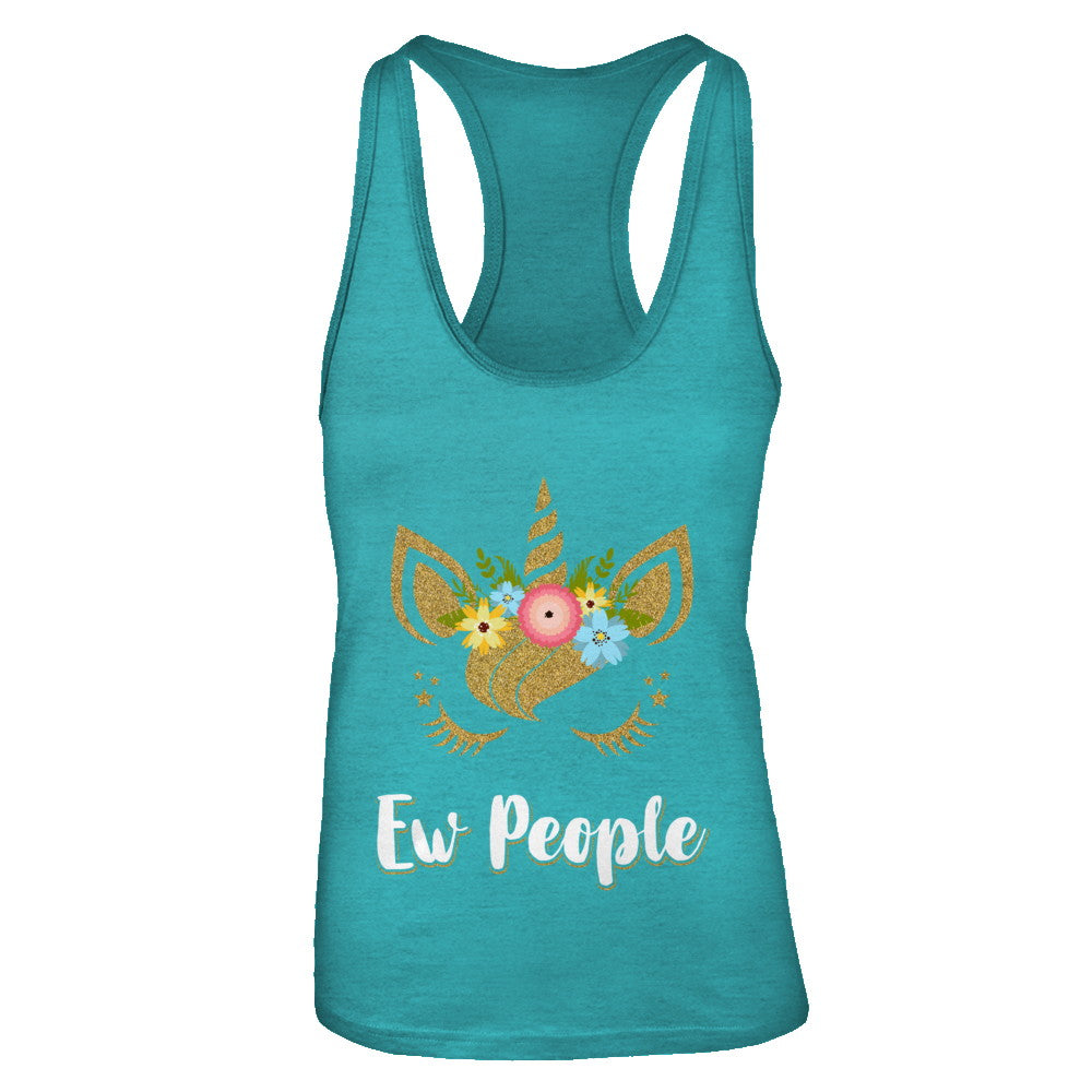 Ew People Unicorn T-Shirt & Tank Top | Teecentury.com