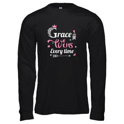 Grace Wins Every Time T-Shirt & Tank Top | Teecentury.com