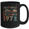 50th Birthday 50 Years Old Legendary Since December 1972 Mug Coffee Mug | Teecentury.com