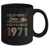 51th Birthday Gift 51 Years Old Legendary Since November 1971 Mug Coffee Mug | Teecentury.com