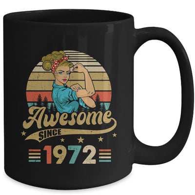 51 Year Old Awesome Since 1972 51st Birthday Women Mug | teecentury