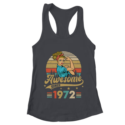 51 Year Old Awesome Since 1972 51st Birthday Women Shirt & Tank Top | teecentury