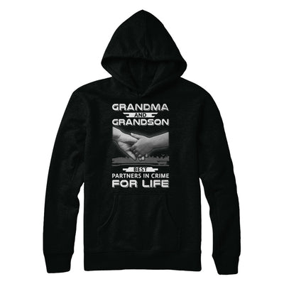 Grandma And Grandson Best Partners In Crime For Life T-Shirt & Hoodie | Teecentury.com