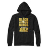 Black Kings Are Born In July Birthday T-Shirt & Hoodie | Teecentury.com