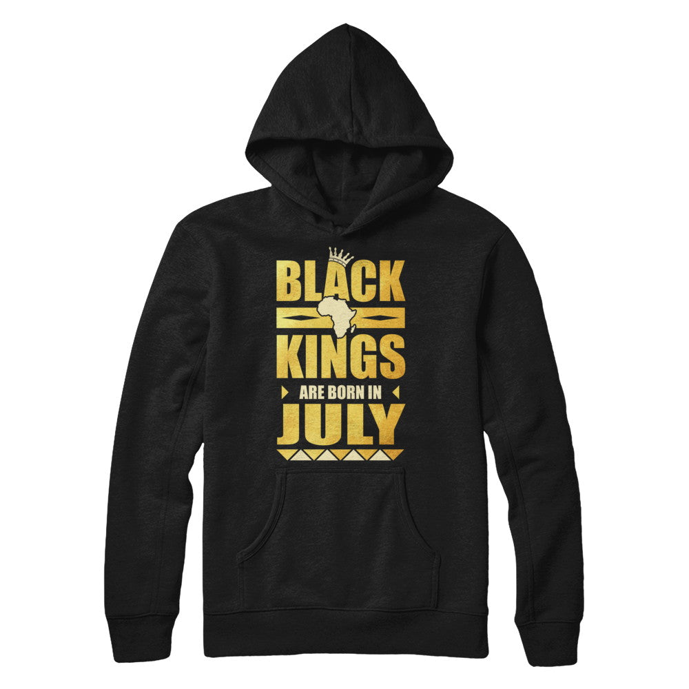 Black Kings Are Born In July Birthday T-Shirt & Hoodie | Teecentury.com