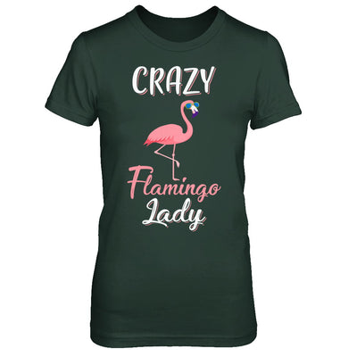 Crazy Flamingo Lady Mom Aunt Auntie Flamingo T-Shirt & Hoodie | Teecentury.com