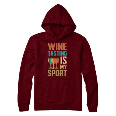 Vintage Wine Tasting Is My Sport Drink Wine Lover T-Shirt & Hoodie | Teecentury.com
