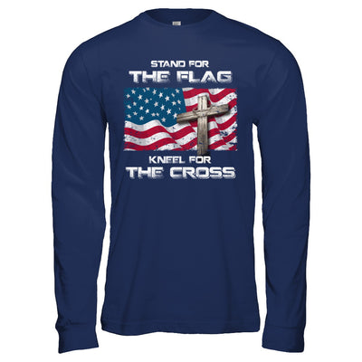 Stand For The Flag Kneel For The Cross T-Shirt & Hoodie | Teecentury.com