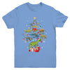 Tree Rex Funny Dinosaur Christmas Tree Kids Gift Youth Youth Shirt | Teecentury.com