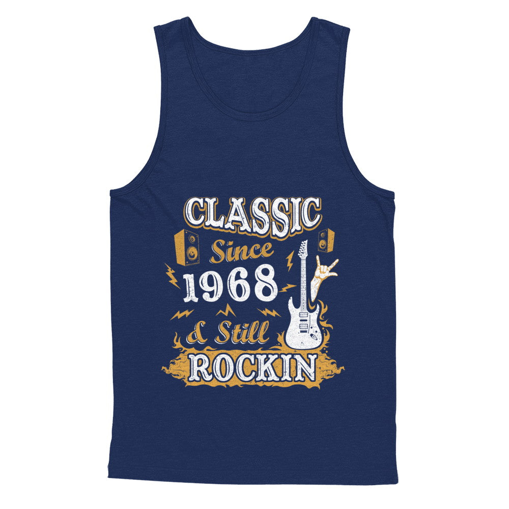 Vintage Classic Since 1968 With Rockin 54th Birthday T-Shirt & Hoodie | Teecentury.com