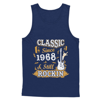 Vintage Classic Since 1968 With Rockin 54th Birthday T-Shirt & Hoodie | Teecentury.com