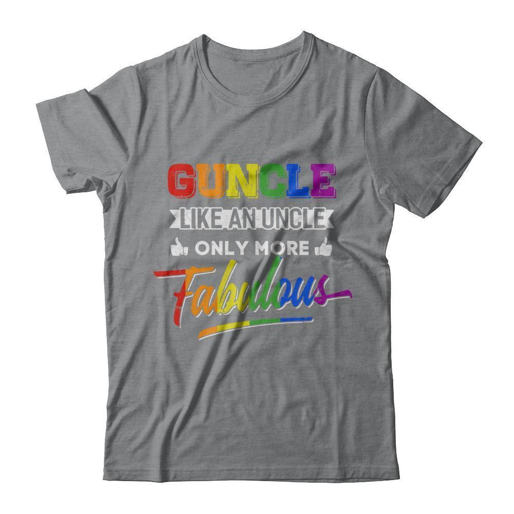 Guncle Gay Uncle More Fabulous Lgbt Rainbow T-Shirt & Hoodie | Teecentury.com