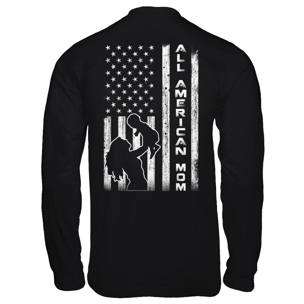 All American Mom Flag T-Shirt & Hoodie | Teecentury.com