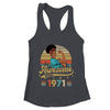 52 Year Old Awesome Since 1971 52nd Birthday Black Women Shirt & Tank Top | teecentury