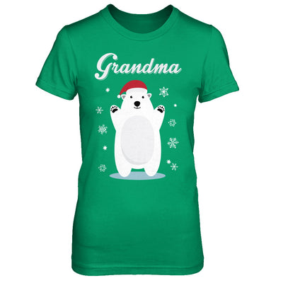 Grandma Bear Christmas Santa Pajamas T-Shirt & Sweatshirt | Teecentury.com