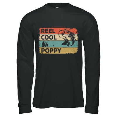 Vintage Reel Cool Poppy Fish Fishing Fathers Day T-Shirt & Hoodie | Teecentury.com