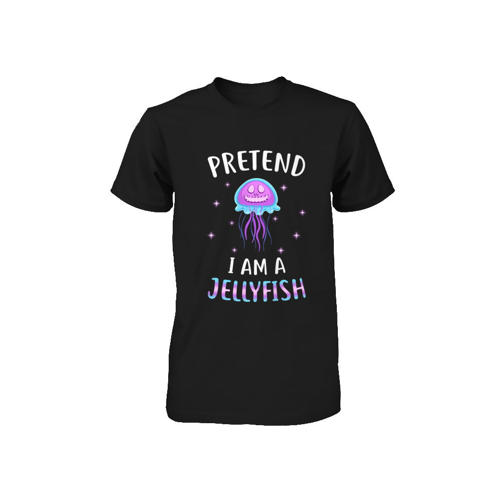 Pretend I'm A Jellyfish Costume Happy Halloween Party Youth Youth Shirt | Teecentury.com