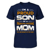 I'm A Proud Son Of A Freaking Awesome Mom T-Shirt & Hoodie | Teecentury.com