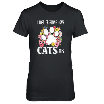 I Just Freaking Love Cats T-Shirt & Tank Top | Teecentury.com