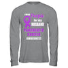 I Wear Purple For My Husband Pancreatic Cancer Wife T-Shirt & Hoodie | Teecentury.com