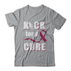 Kick For A Cure Soccer Multiple Myeloma Awareness T-Shirt & Hoodie | Teecentury.com