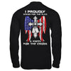 Veteran I Proudly Stand For The Flag Kneel For The Cross T-Shirt & Hoodie | Teecentury.com