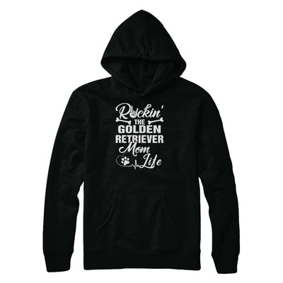 Rockin The Golden Retriever Mom Life T-Shirt & Tank Top | Teecentury.com