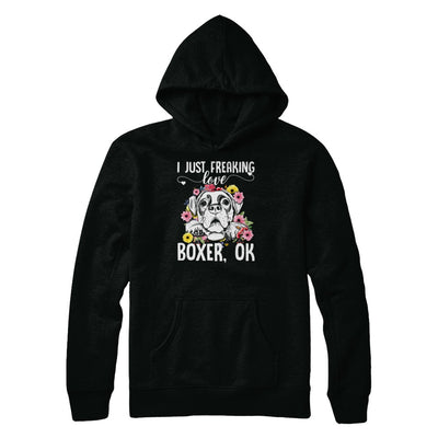 Dog I Just Freaking Love Boxer T-Shirt & Tank Top | Teecentury.com
