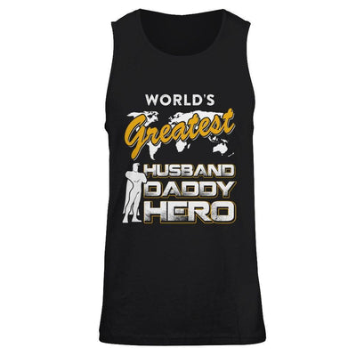 World's Greatest Husband Daddy Hero T-Shirt & Hoodie | Teecentury.com